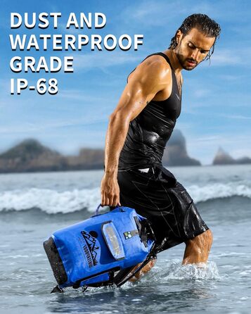 IDRYBAG Dry Bag Floating Waterproof Backpack 20L/30L/40L, Dry Bag Waterproof Backpack Shape, Dry Bag Kayak Waterproof Bag