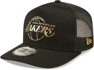 Кепка New Era Trucker з регульованим розміром та логотипом Los Angeles Lakers