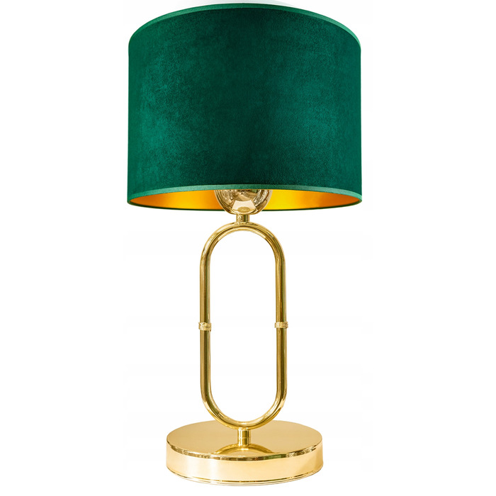 Настільна лампа Glimex Modern, зелений та жовтий кольори, 60 Вт