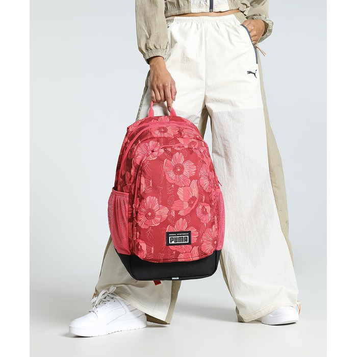 Спортивний рюкзак Puma Academy Unisex Intense Red-floral Aop, універсальний розмір