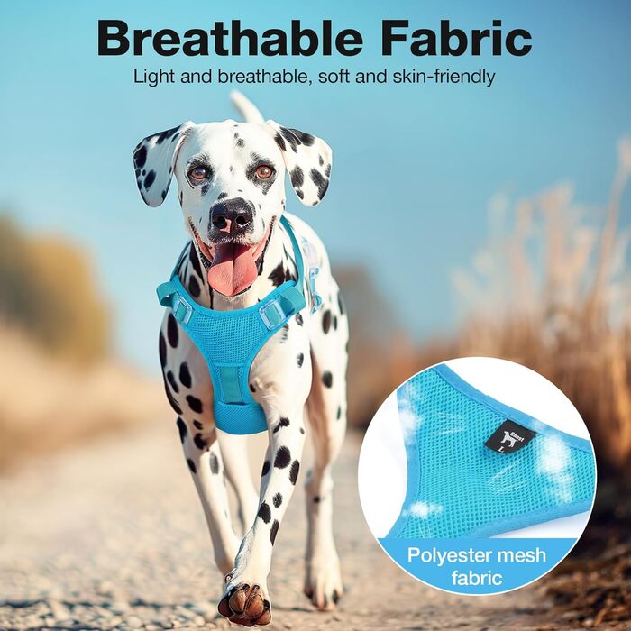 Світлодіодна шлейка для собак з підсвічуванням LED, перезаряджувана, для малих, середніх та великих собак, світловідбиваюча, регульована, XL (Чорний, Medium)