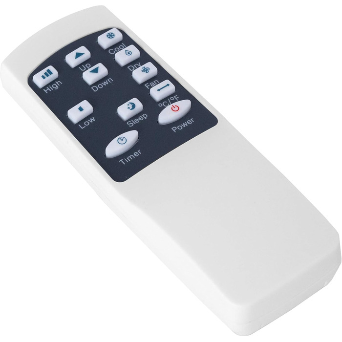 Мобільний кондиціонер IPOTOOLS 9000 BTU з витяжною голкою: охолодження, вентиляція, осушення. Білий