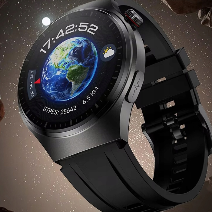 Смарт-годинник Smart-Trend: Моніторинг глюкози, ЕКГ та температури, чорний