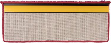 Набори килимків на сходи Floordirekt Barcelona (15 шт.) - килимок на сходи, 16 кольорів, зносостійкий, легкий у догляді, для дому (напівкруглі 65 x 23,5 см)