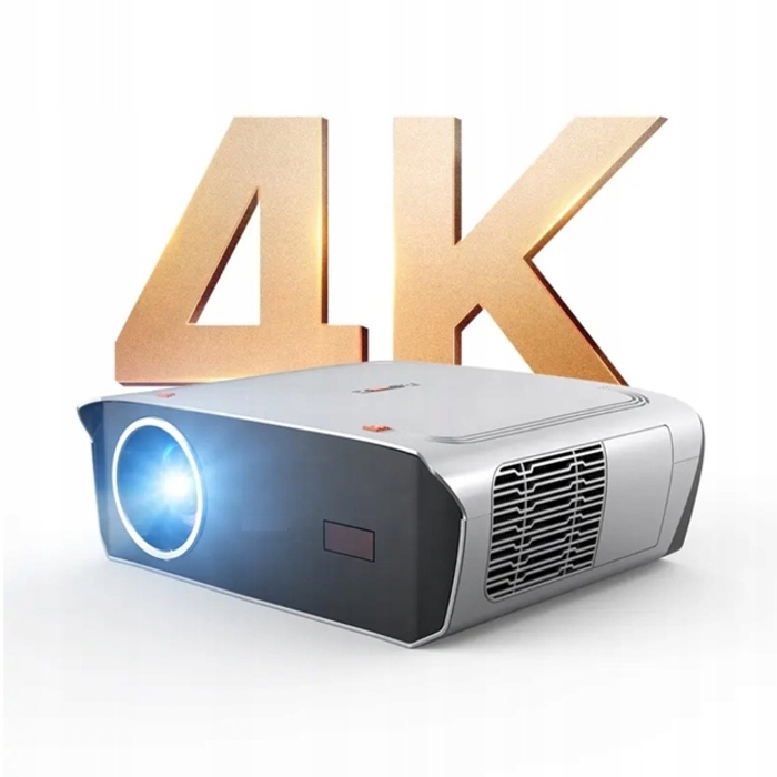 LED-проектор Heelly з Android TV 11 та Google, сірий