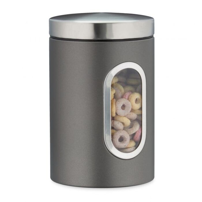 Relaxdays Storage Container with Viewing Window