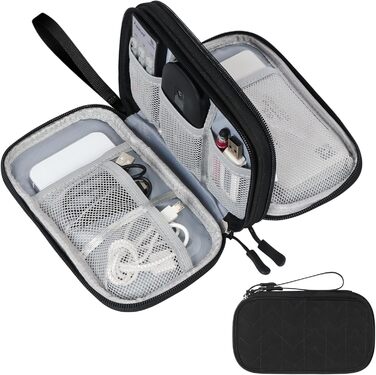Органайзер для кабелів Skycase: компактна сумка для аксесуарів (19 x 11 x 5.5 см, фіолетовий)