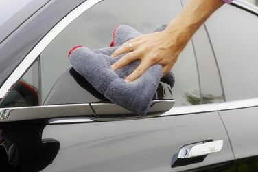 Набір мікрофібрових рушників для авто Glart 471PP6, 6 шт, 60x40 см — серветки для полірування кузова, скла та салону, без розводів та ворсу