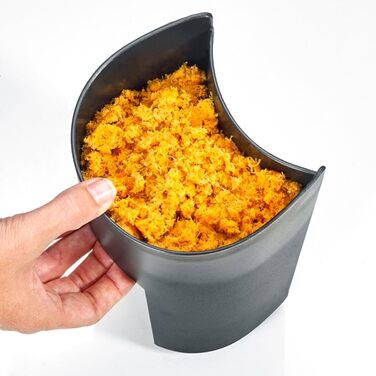 SEVERIN ES 3566: Електрична соковитискачка з нержавіючої сталі, 0.5л, чорний/нержавіюча сталь