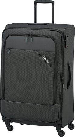Чемодан ручної поклажі Paklite Derby 55 см, 41 л, 4 колеса, з TSA замком, функція розширення