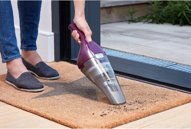 Ручний акумуляторний пилосос BLACK+DECKER Dustbuster 3.6V NVC115JL-QW білий (баклажан)