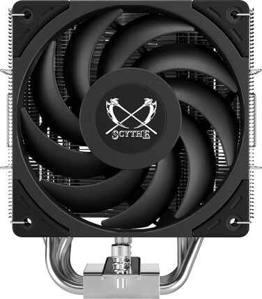 Scythe Mugen 6 - повітряний кулер для CPU з підтримкою Intel LGA1700, LGA1151, AMD AM5/AM4/Ryzen, 120mm, однотурний, з алюмінієвою кришкою