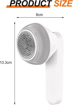 Електричний видальник ворсу Fusselrasierer: тестовий лідер з 6-лопатною голкою, USB, перезаряджається. Для одягу, меблів (зелений)