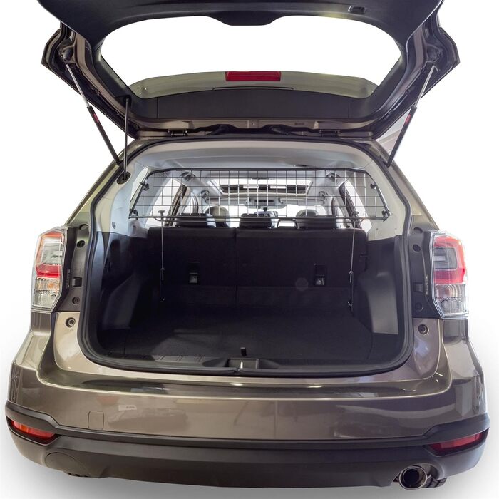 Сітка для собак Travall для Subaru Forester (2012-2018) - захист багажника, транспортування тварин, міцна сталева сітка
