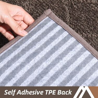 Ковзаючі килимки на сходи Cosy Homeer, 71,1 x 22,9 см, 10 шт., поліестер, TPE-підкладка, для дітей та собак