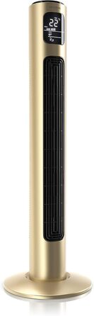 Турбовентилятор Brandson з пультом керування, 96 см, 45W, 3 швидкості, блакитний