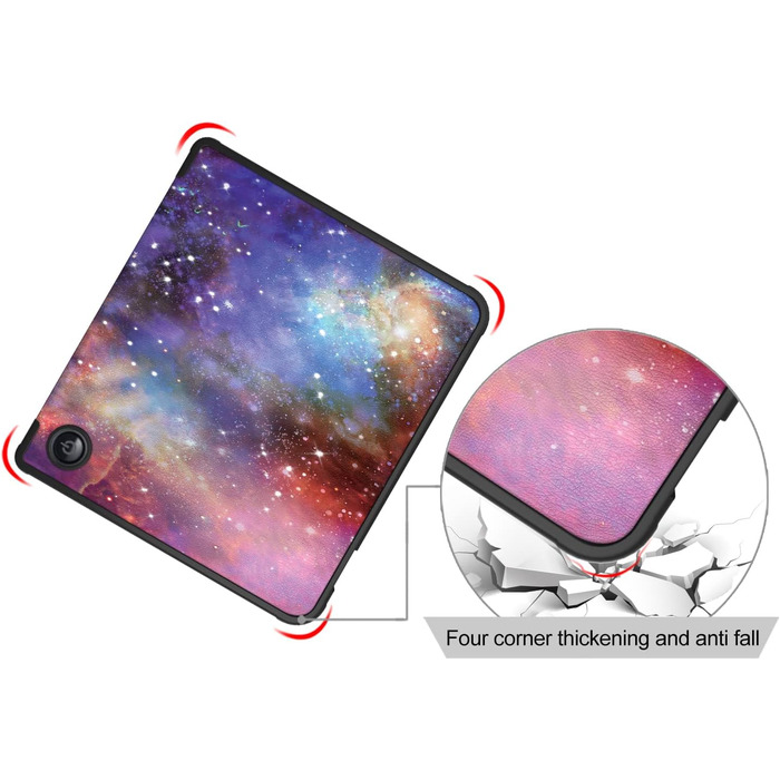 Чохол Acelive для Kobo Sage (8 дюймів) - захисний чохол для eBook-Reader з авто-функцією сну/пробудження (Galaxis)