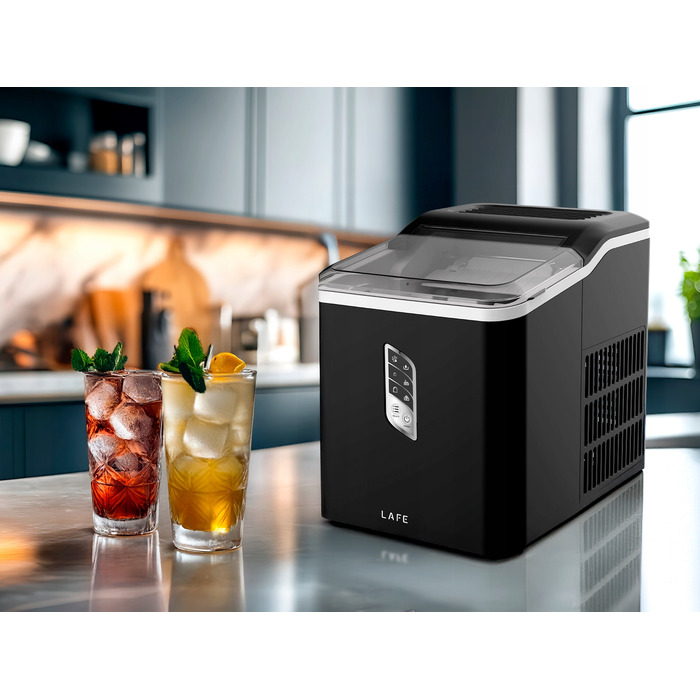 Льодогенератор Lafe IceTwist Pro, чорний, 120 Вт
