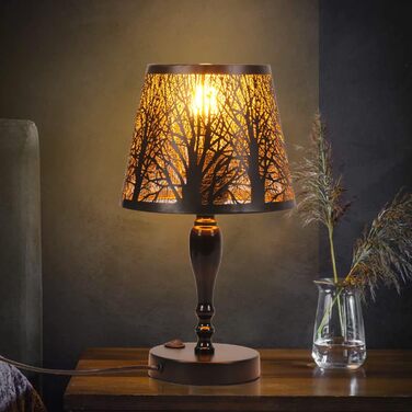 Металева промислова настільна лампа E27, вінтажна лампа для дому, з абажуром-сіткою, з вимикачем (без лампочки), колір чорний