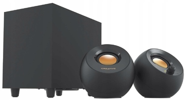 Комп'ютерні колонки Creative Pebble Plus 2.1 USB, чорні