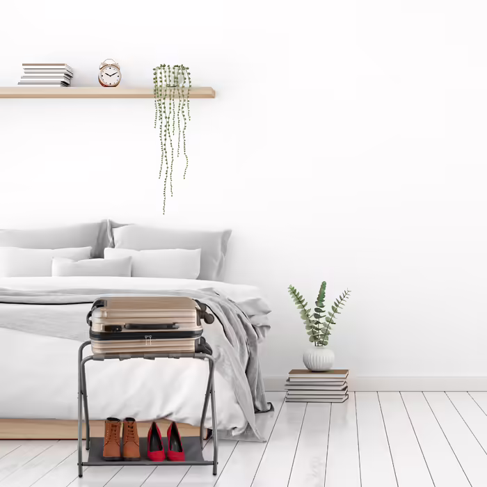 Relaxdays Folding Metal Suit Stand
