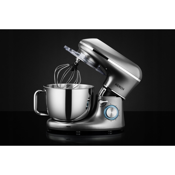 Кухонний комбайн Kerch MYCHEF 4000 Вт, сріблястий/сірий