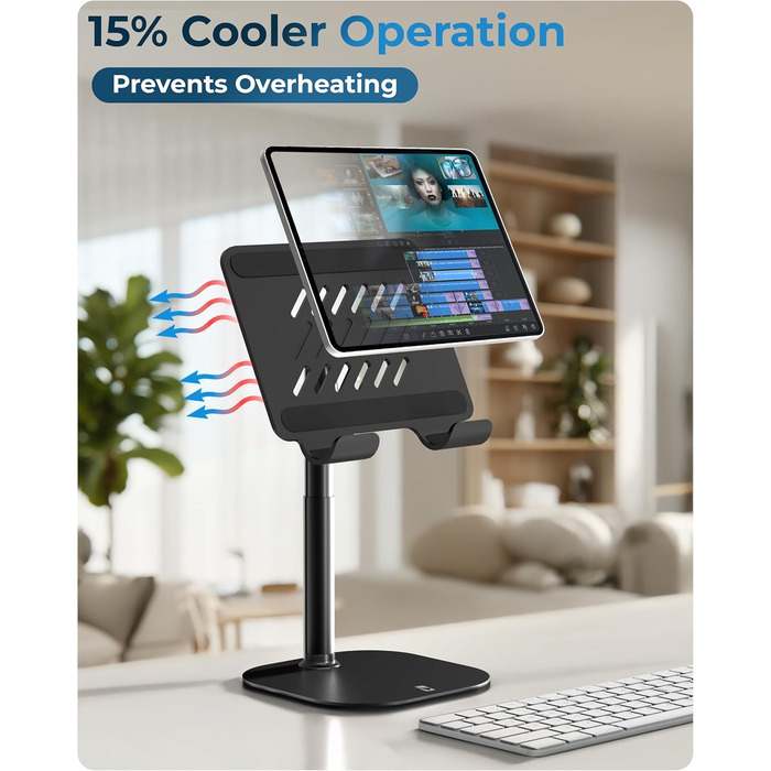 Тримач-підставка для планшета COOPER Tablet Holder Stand, колір Night Black