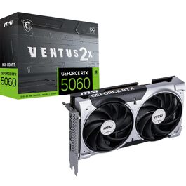 Відеокарта MSI GeForce RTX 5060 VENTUS 2X OC 8GB GDDR7, PCIe 5.0