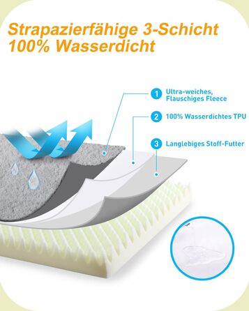 Ортопедичне ліжко для собак великих порід, 105x70 см, знімний чохол, двостороннє, сіре