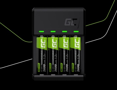 Зарядний пристрій Green Cell VitalCharger для 4 акумуляторів AA/AAA Ni-MH