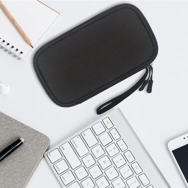 Органайзер для аксесуарів Lacdo: USB-накопичувачі, кабелі, флешки (Чорний)