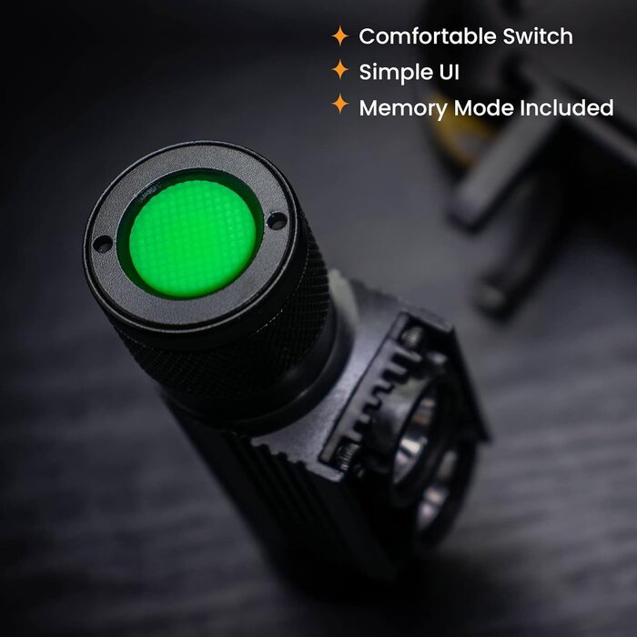 Світлодіодний налобний ліхтар з червоним світлом, D25LR, надяскравий, USB-C, 90° поворот, високий CRI, біле та 660 нм червоне світло для бігу, кемпінгу