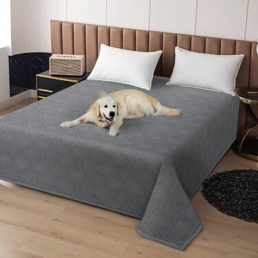 Водонепроникний килимок для собак Luvore, захист дивана та ліжка, 137x208 см