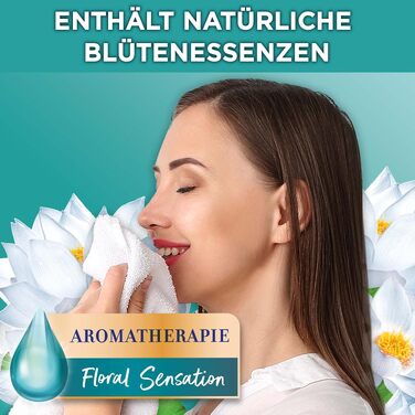 Універсальні капсули для прання Weißer Riese Trio-Caps Aromatherapy Floral Sensation з лотосом, інтенсивний аромат, 120 прань