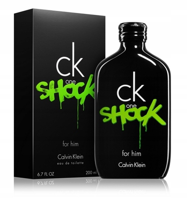 Чоловіча туалетна вода Calvin Klein CK One Shock, спрей, 200 мл