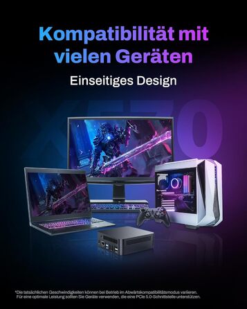 SSD BIWIN Black Opal X570 Gen5 4TB - NVMe PCIe 5.0 (M.2 2280) для ноутбука та ПК