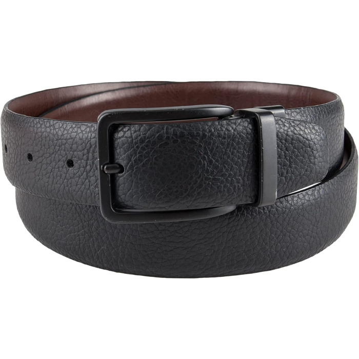 Чоловічий двосторонній ремінь Kenneth Cole REACTION, чорний/коричневий