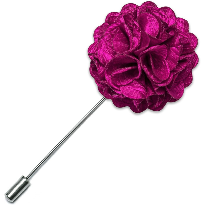 Тісний кравецький аксесуар Barry.Wang: краватка, хустинка та запонки в стилі 'Пlaid' (магента)