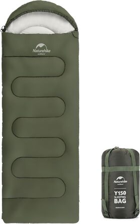 Naturehike 3-Season Quilt Sleeping Bag - Lightweight, Waterproof, Splittable for Adults