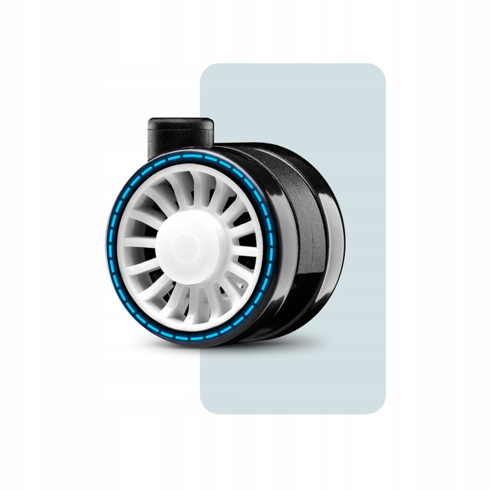 Ігрове крісло Diablo Chairs X-One 2.0, екошкіра, біле