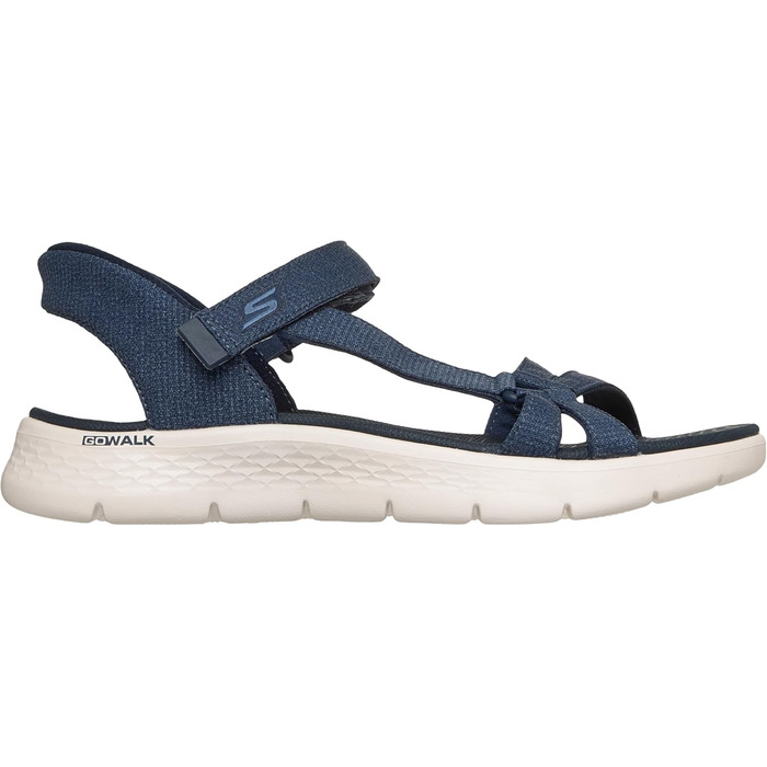 Сандалі жіночі Skechers Go Walk Flex Illuminate Hands Free Slip-ins Navy 39 EU - Зручні повсякденні сандалі