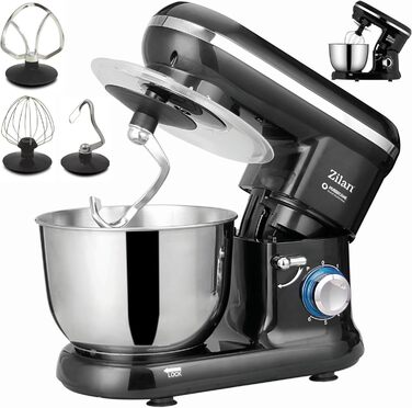 Електрична кухонна машина: міксер, тістоміс, планетарний міксер 4.5 л з пульсатором