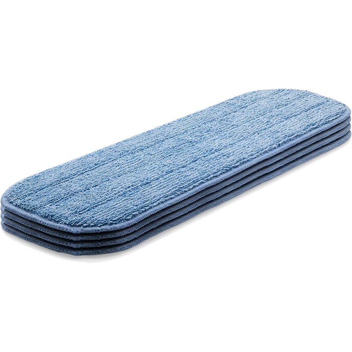 E-Cloth Deep Clean Mop Head, microfiber replacement for floor cleaning, ideal for hardwood, laminate, tile, and stone floors, washable and reusable, 4 pack