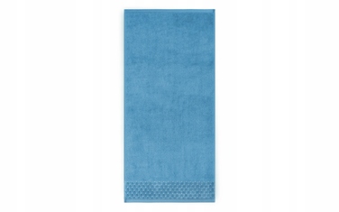 Рушник махровий Zwoltex Oscar AB 70x140 см, колір ніагара (синій), 500 г/м²
