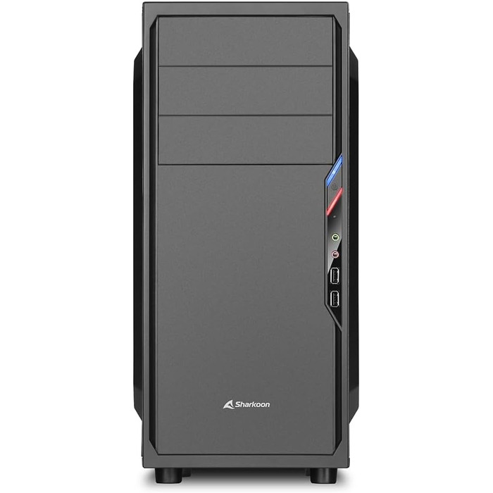 Sharkoon VS4-V USB 3.0 Negra: USB хаб з 2 портами USB 2.0, чорний