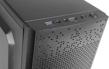 Корпус для ПК Tacens Anima AC6 Micro ATX з Mesh-панеллю, USB 3.0, чорний