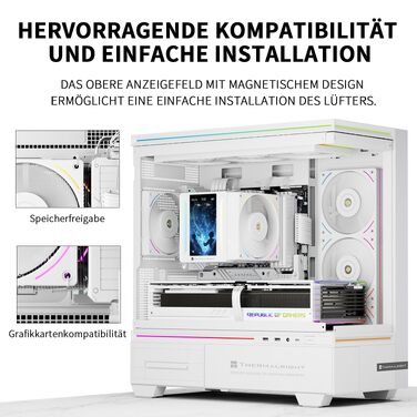 Кулер для процесора Thermalright Peerless Assassin 120 VISION MAX ARGB Black, з 2 вентиляторами TL-K12 PWM та 5