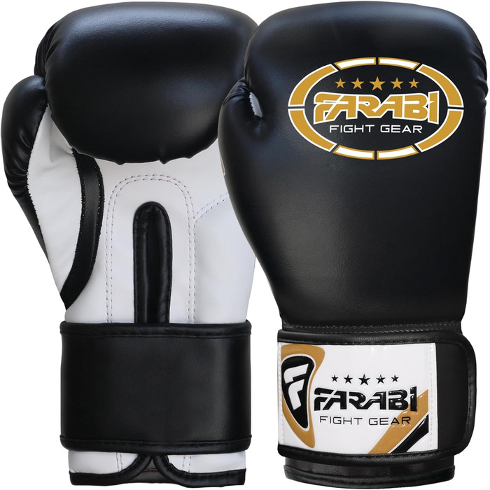 Дитячі боксерські рукавички Farabi Sports 6oz/8oz для боксу, MMA, муай-тай, кікбоксингу та спарингу