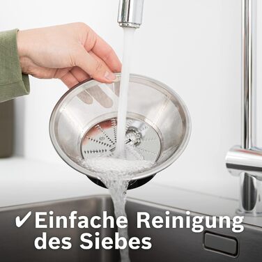 Центрифужна соковижималка Bosch VitaJuice 2 MES25A0 для овочів та фруктів, 700 Вт, XL завантажувач, сіра