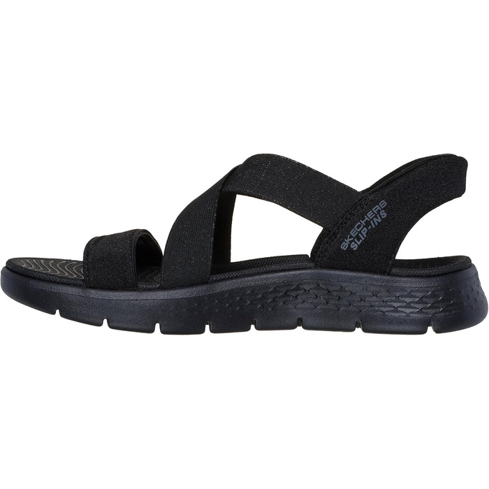 Сандалі жіночі Skechers Go Walk Flex Glimmer Up Slip-ins чорні 41 EU - зручні та практичні